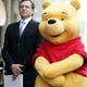 Winnie-the-Pooh with Bob Iger, executive chairman and former CEO of the Walt Disney Corporation.